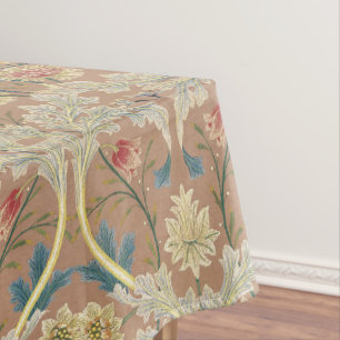 Nappe Art William Morris Broderie Florale