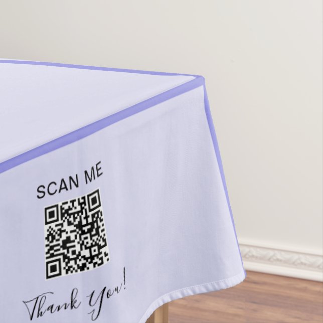 Nappe Artisanat Lavande 60 x 104 Code QR (In Situ)