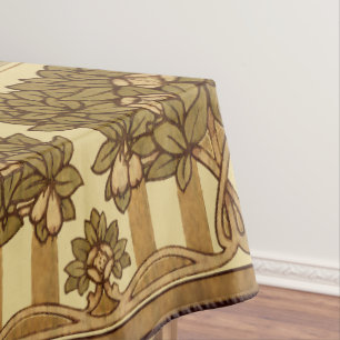 Nappe Arts vintages et artisanat Style Motif Arbre Fruit