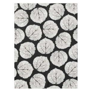Nappe Aspen Feuille Squelette 1