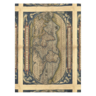 Nappe Atlas vintage d'antiquité de carte du monde