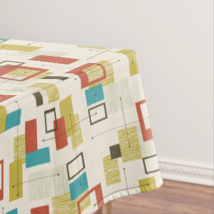 Nappe atomique vintage de conception de Tiki