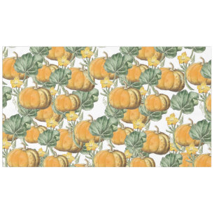 Nappe Automne Aquarelle d'automne Citrouilles Vintages