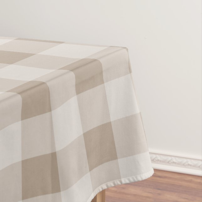 Nappe Automne automne Brown Taupe Plaid Motif (In Situ)
