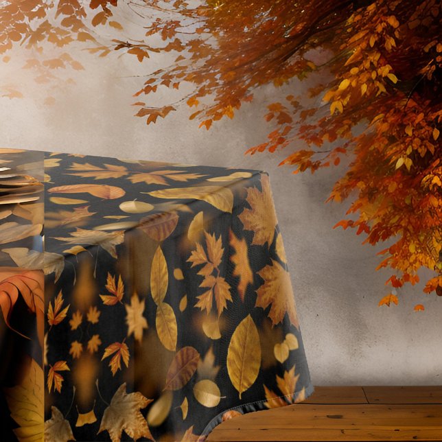 Nappe Automne Noir Orange Brown Joli Folio (Créateur téléchargé)