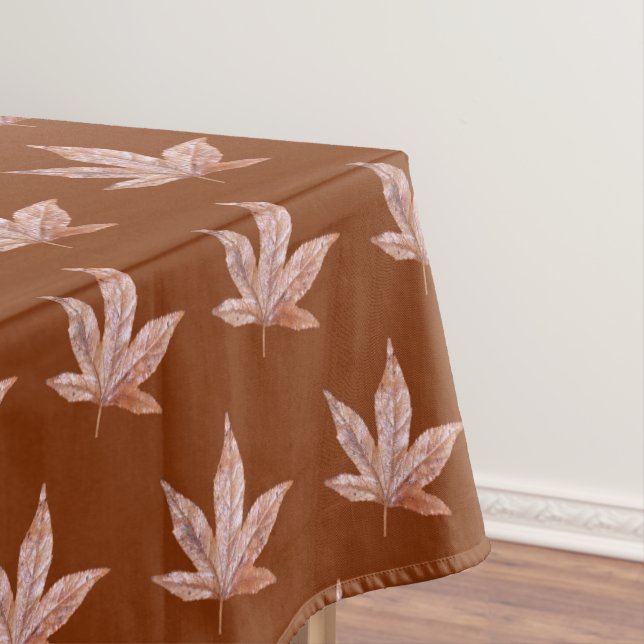 Nappe Autumn Leaves Tablecloth (In Situ)
