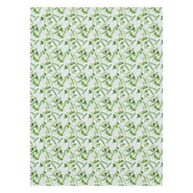 Nappe aux petits pois verts (Devant)