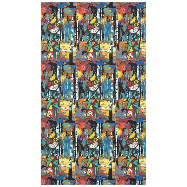 Nappe Avoir Une Journée Abstraite Kinda (Devant)