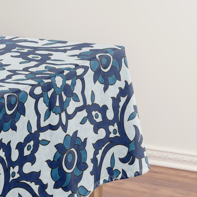 Nappe Azulejos Floral Carrelage Motif (In Situ)