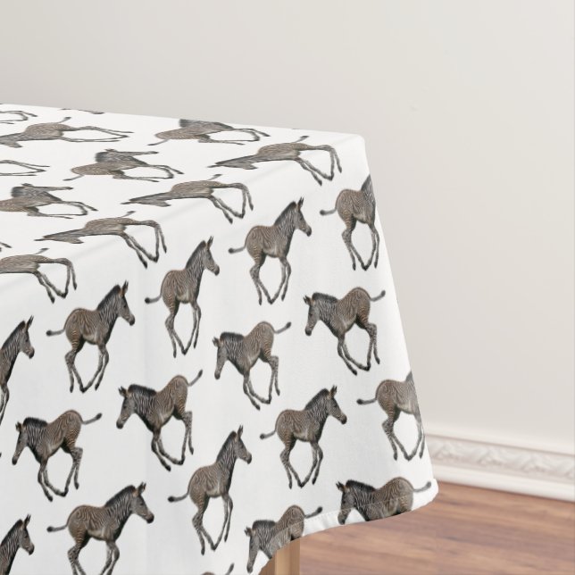 Nappe Baby Zebra Frenzy (Blanc) (In Situ)