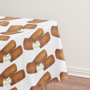 Nappe Baguettes de fromage Mozzarella Motif d'impression