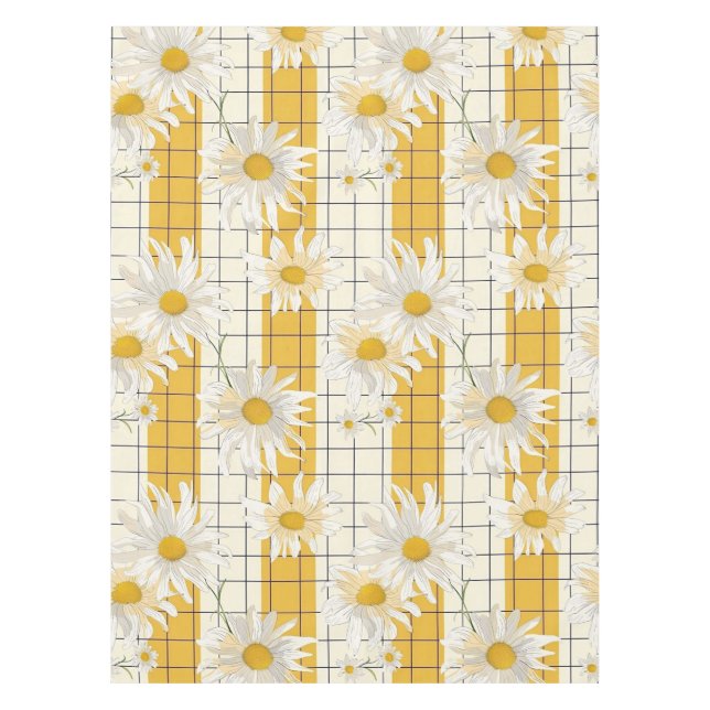 Nappe Baisson blanc sur Arrière - plan de grille rayée j (Devant)