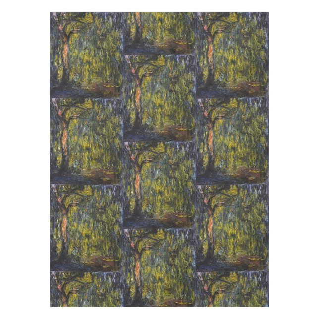 Nappe Balayage Willow par Claude Monet, oeuvre d'art cla (Devant)