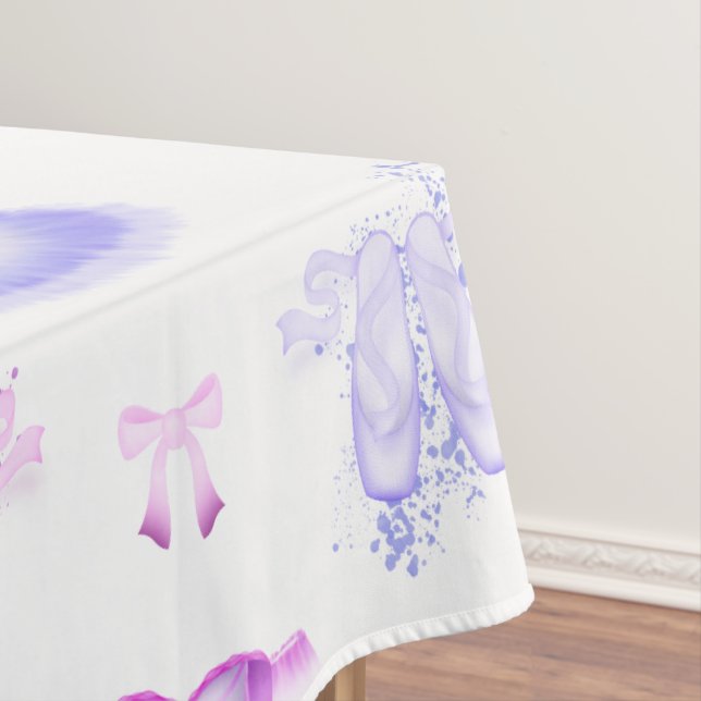 Nappe Ballet rose et violet Anniversaire Chaussures Tutu (In Situ)