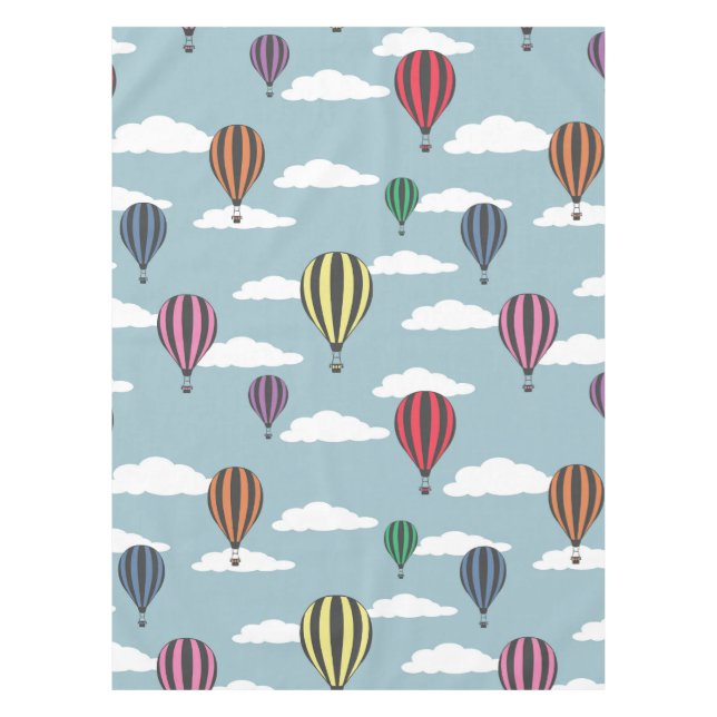 Nappe Ballons chauds colorés (Devant)