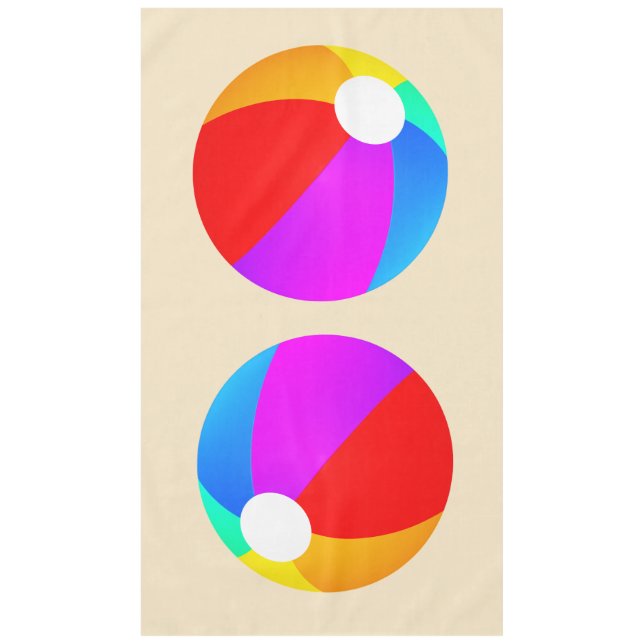 Nappe Ballons de plage (Devant)