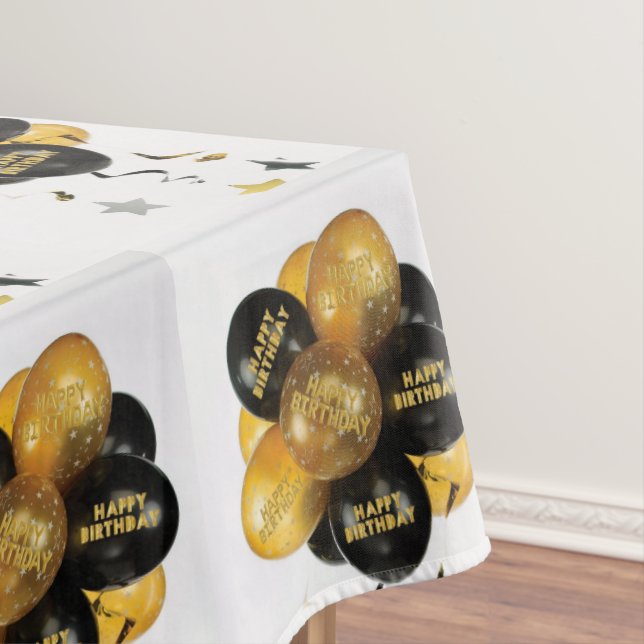 Nappe Ballons Joyeux Anniversaire (In Situ)
