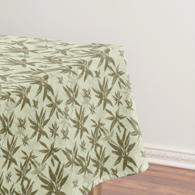 Nappe Bamboo on Beige Sheers - Seamless surface (In Situ)