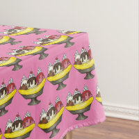Banana Split Ice Cream Shoppe Sundae Foin Imprimer