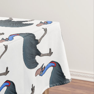 Nappe Bande dessinée d'oiseau joyeux