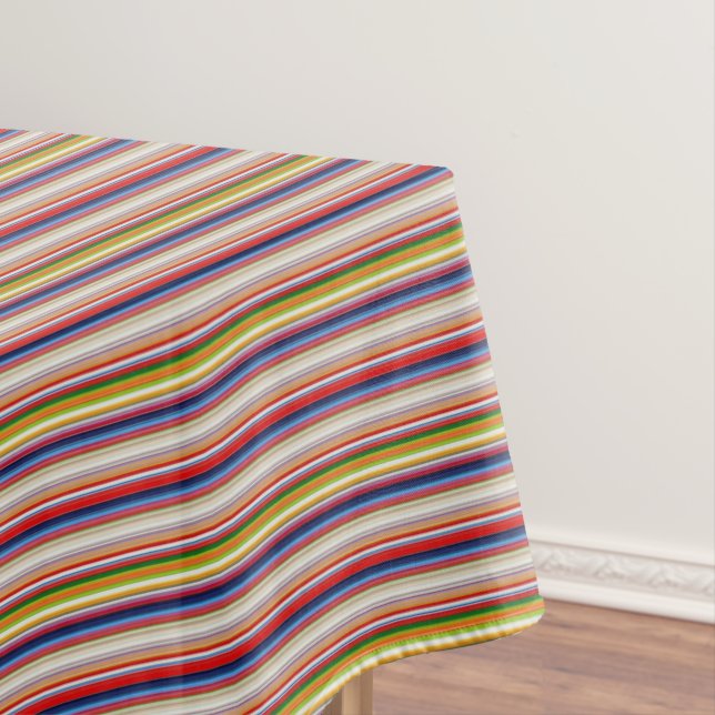 Nappe Bandes chaudes et colorées (In Situ)