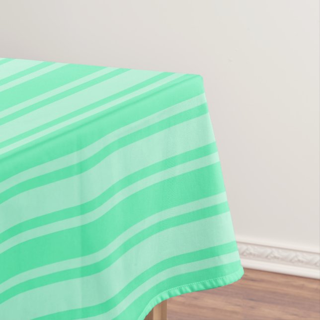 Nappe Bandes de bonbons vertes à la menthe (In Situ)