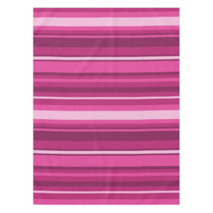 Nappe Bandes de Fuschia
