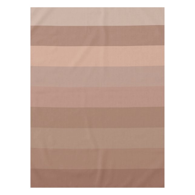 Nappe Bandes Mocha Mousse (Devant)