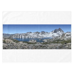Nappe Banner Peak sur le lac Garnet - Sierra Nevada
