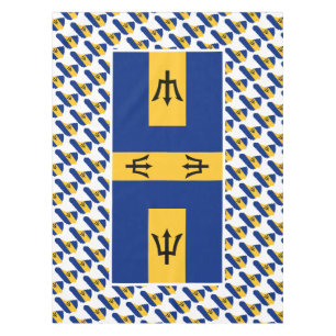Nappe BARBADOS DRAPEAU Patriotique