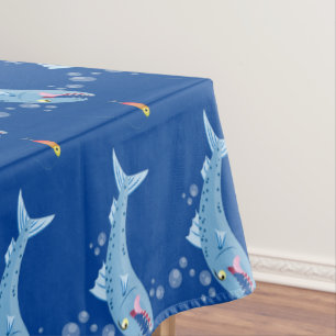 Nappe Barracuda poisson affamé de la pêche dessin animé