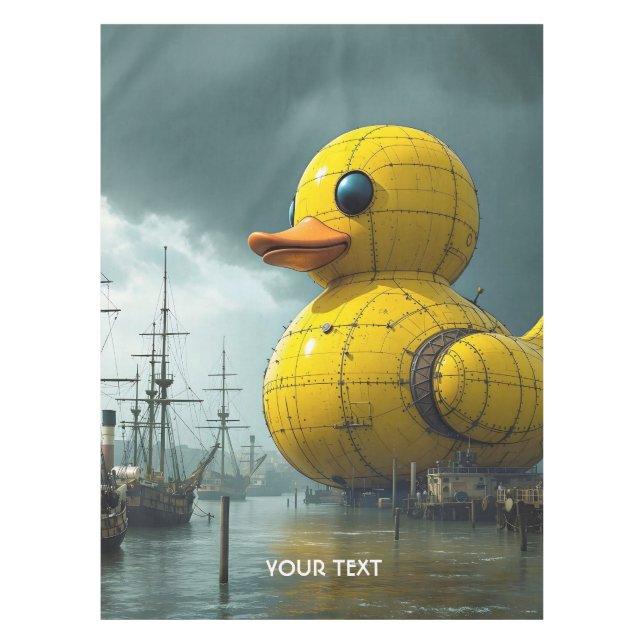 Nappe Bateau de guerre Imaginaire Cute Duck (Devant)