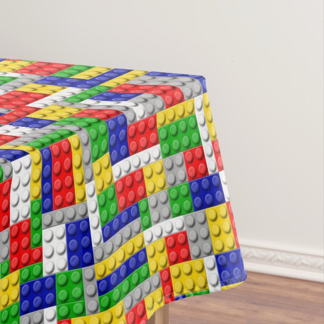 Nappe Bâtir l'édifice fête d'anniversaire du garçon (In Situ)