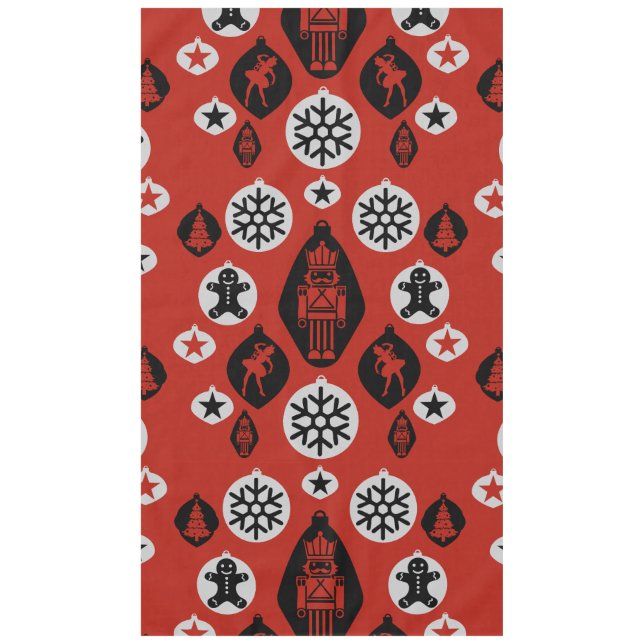 Nappe Baubes de noisettes de Noël (Devant)