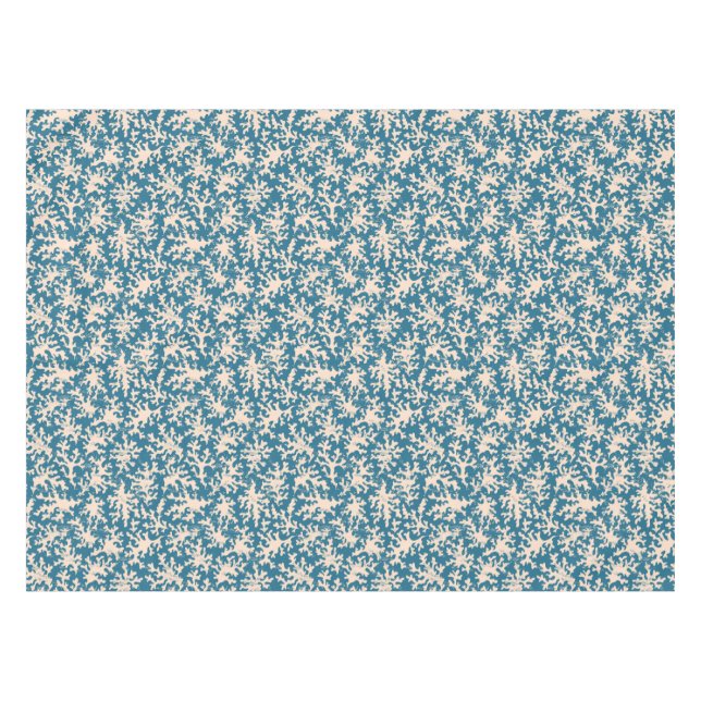 Nappe Beau motif de corail (Devant (Horizontal))