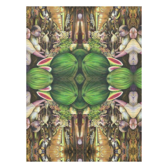 Nappe Beaucoup d'hommes, beaucoup de melons (Devant)