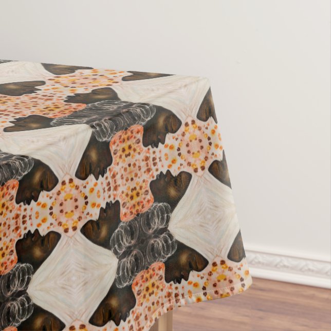 Nappe Beauté africaine - Peinture aquarelle - Art (In Situ)