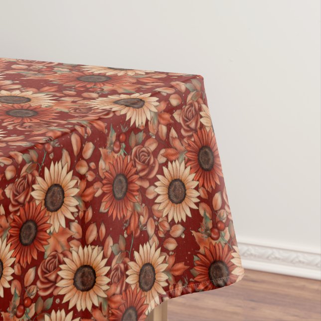 Nappe Beaux Tournesols d'Automne (In Situ)