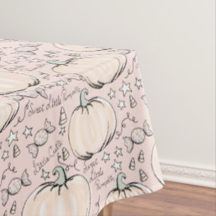 Nappe Bébé Citrouille rose pâle Halloween