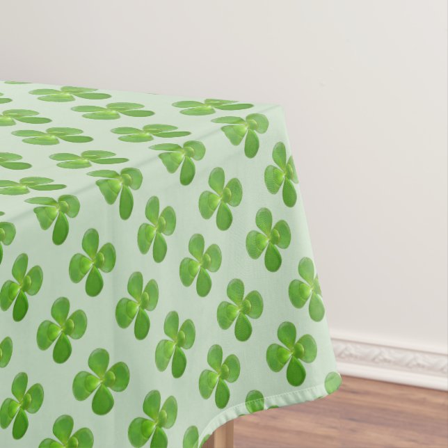 Nappe Bel arbre de jade Feuilles vertes sur fond vert cl (In Situ)