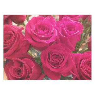 Nappe Belle vraie copie de roses rouges