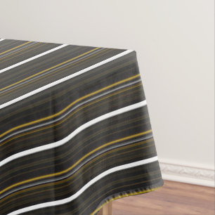 Nappe Belles rayures jaunes noirs