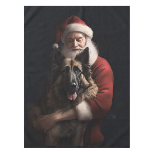 Nappe Berger belge Père Noël Noël festif