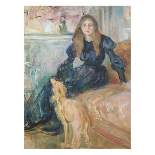 Nappe Berthe Morisot - Julie et son Greyhound Laerte