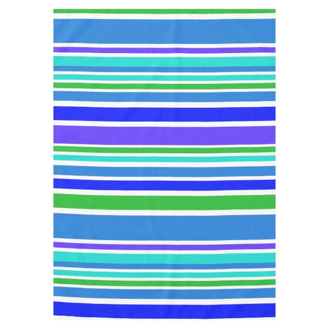 Nappe BG Stripes Motif couleur IV + votre arrière - plan (Devant)
