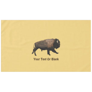 Nappe Bison galopant