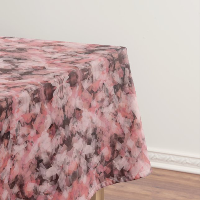 Nappe Black Gray Pink White Modern Geometric Abstract (In Situ)