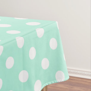 nappe blanche verte en bon état de pique-nique de