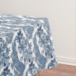 Nappe Bleu blanc lapin lapin blanc blanc blanc en gros p