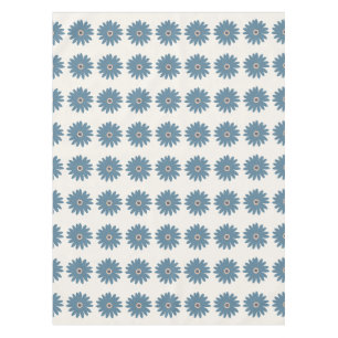 Nappe Bleu et crème Daisy